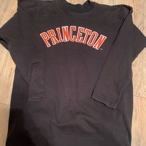Princeton oversized long sleeve tee size large